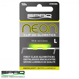 SPRO NEON Klipsli Işık Çubuğu Yeşil (Büyük) fosfor