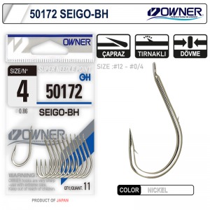 Owner 50172 Seigo-Bh Nickel White İğne