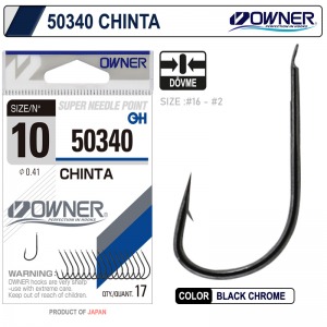 Owner 50340 Chinta Gun Black İğne